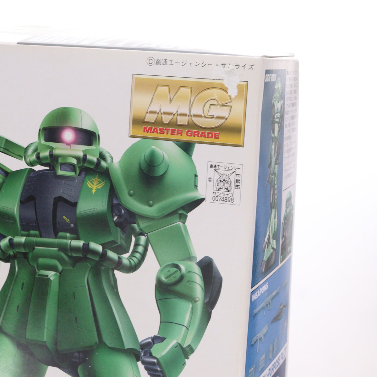 【中古即納】[PTM] MG 1/100 MS-06F/J ザクII コーティングバージョン 機動戦士ガンダム プラモデル(0074898) バンダイ(20000131)