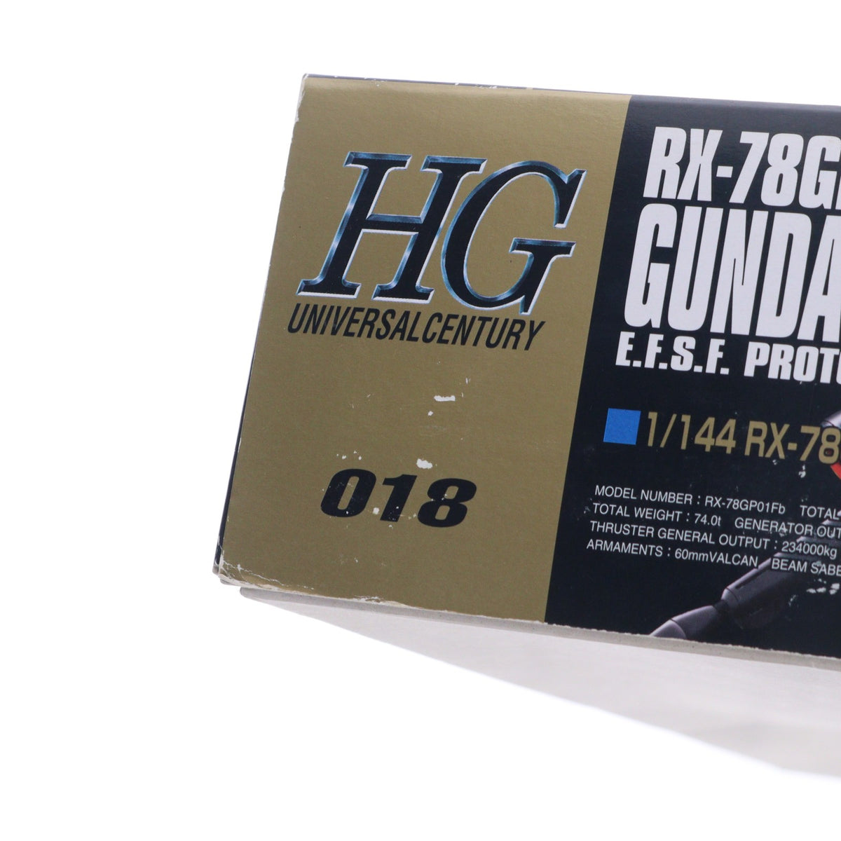 【中古即納】[PTM] HGUC 1/144 RX-78GP01Fb ガンダムGP01Fb(フルバーニアン) 機動戦士ガンダム0083 STARDUST MEMORY プラモデル(0078213) バンダイ(20001231)