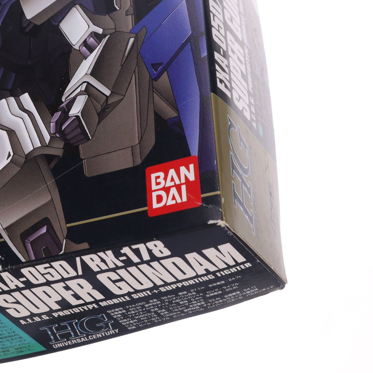 【中古即納】[PTM] HGUC 1/144 FXA-05D/RX-178 スーパーガンダム 機動戦士Zガンダム プラモデル(0114207) バンダイ(20090831)