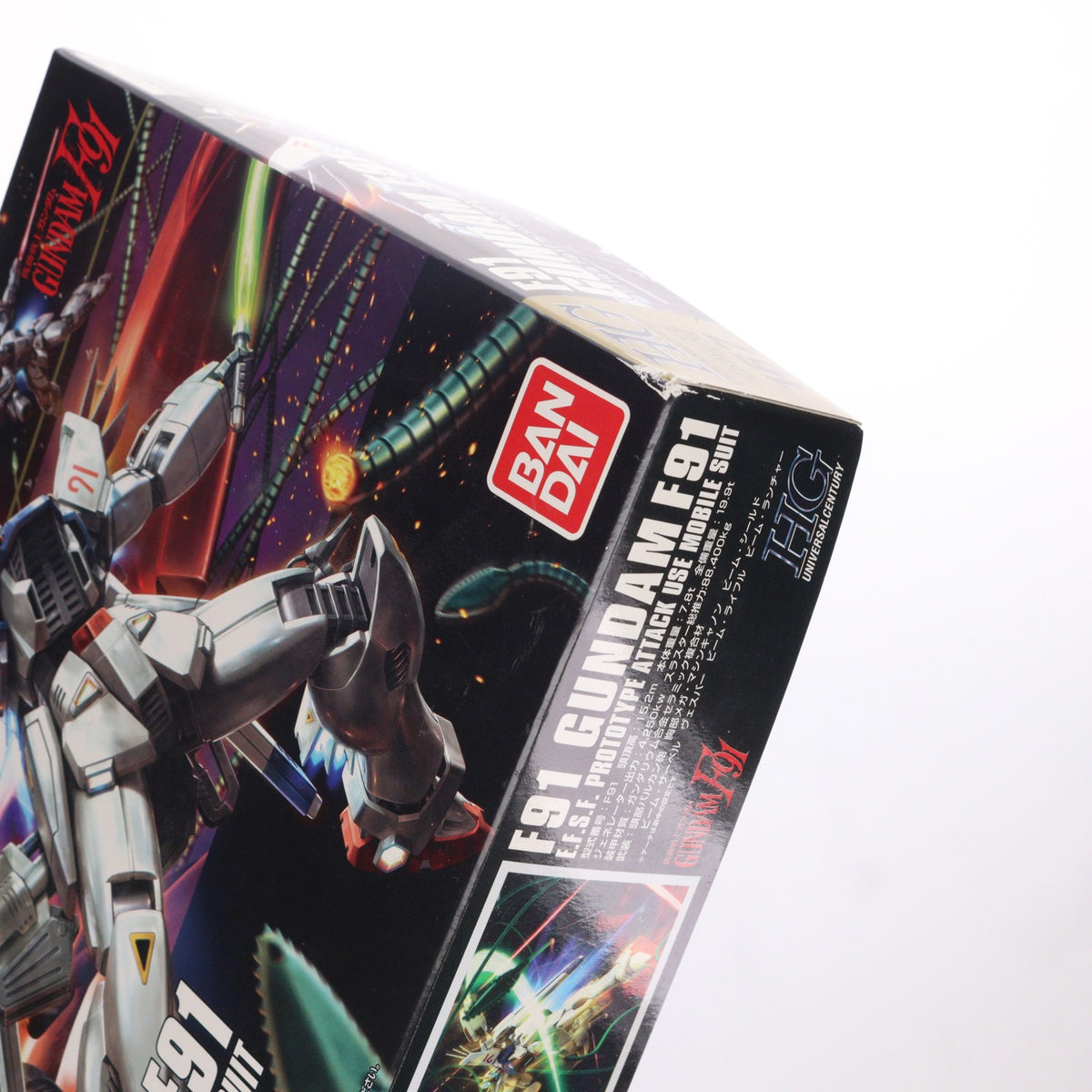 【中古即納】[PTM] HGUC 1/144 ガンダムF91 機動戦士ガンダムF91 プラモデル(0185142) バンダイ(20131231)