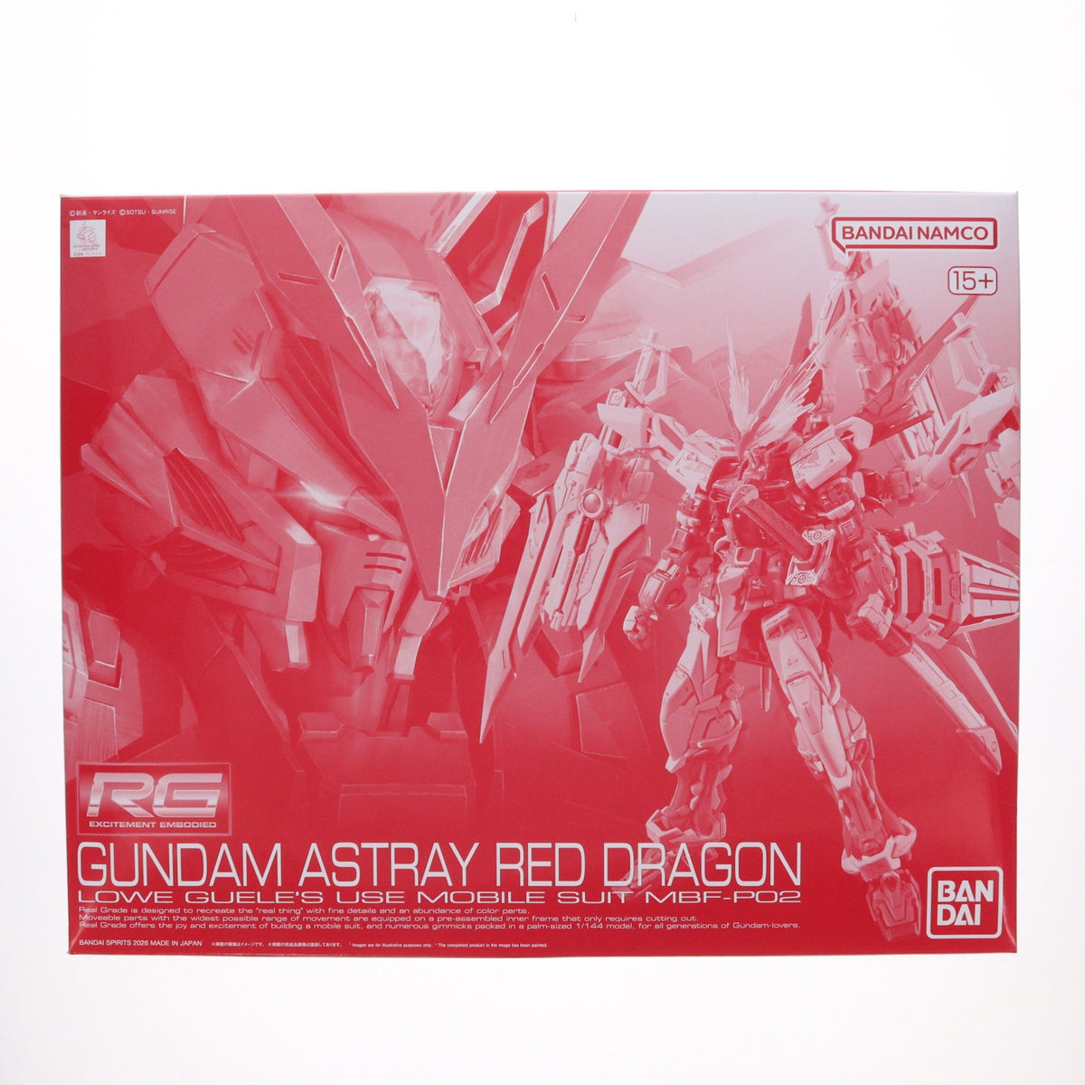 【中古即納】[PTM] プレミアムバンダイ限定 RG 1/144 ガンダムアストレイ レッドドラゴン 機動戦士ガンダムSEED DESTINY ASTRAY R(シード デスティニー アストレイ R) プラモデル(5072051) バンダイスピリッツ(20260220)