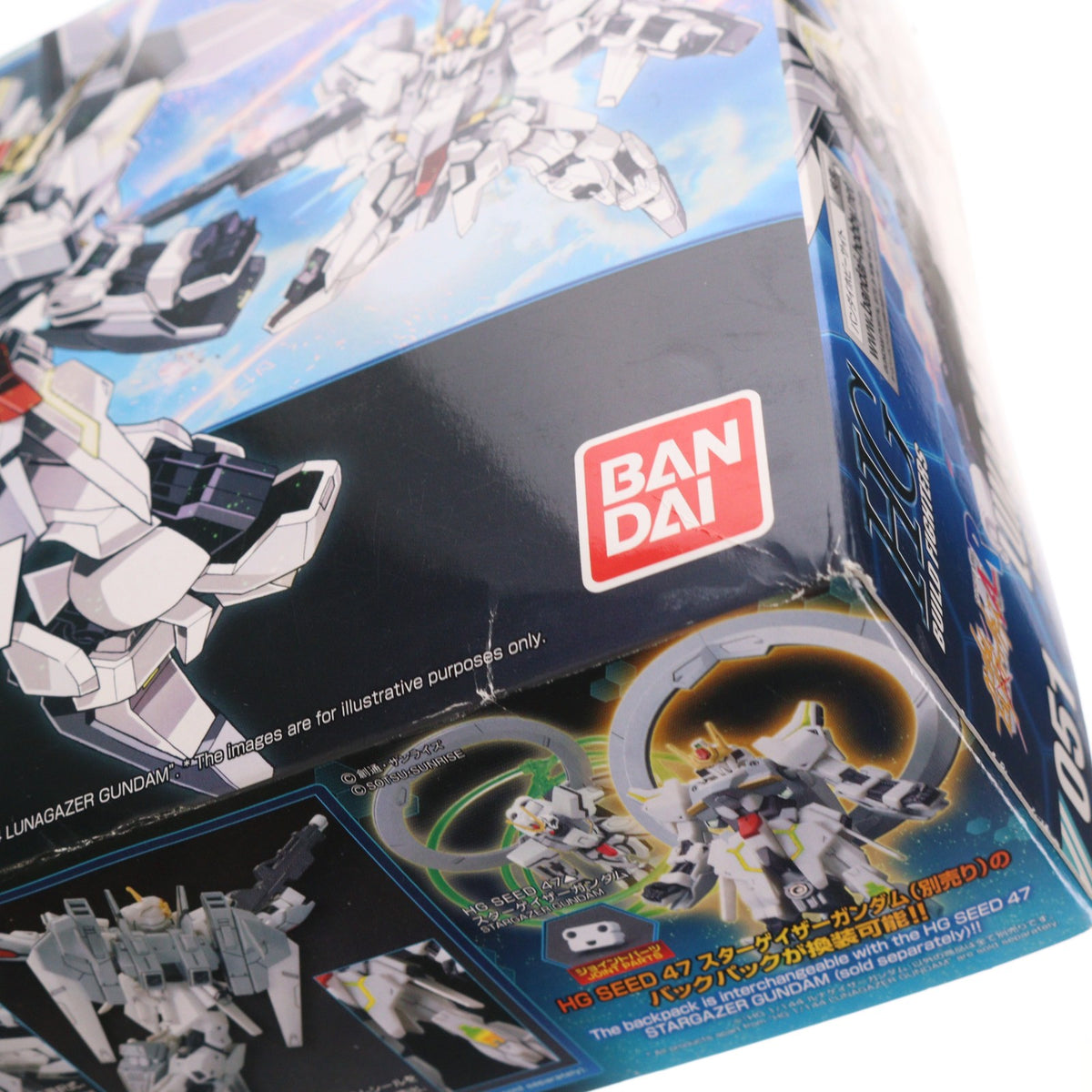 【中古即納】[PTM] HGBF 1/144 ルナゲイザーガンダム ガンダムビルドファイターズA-R プラモデル バンダイ(20170114)