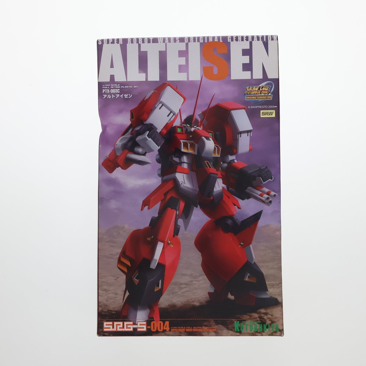 【中古即納】[PTM] S.R.G-S 004 1/144 PTX-003C アルトアイゼン スーパーロボット大戦OG ORIGINAL GENERATIONS(オリジナルジェネレーションズ) プラモデル(KP-04) コトブキヤ(20100531)