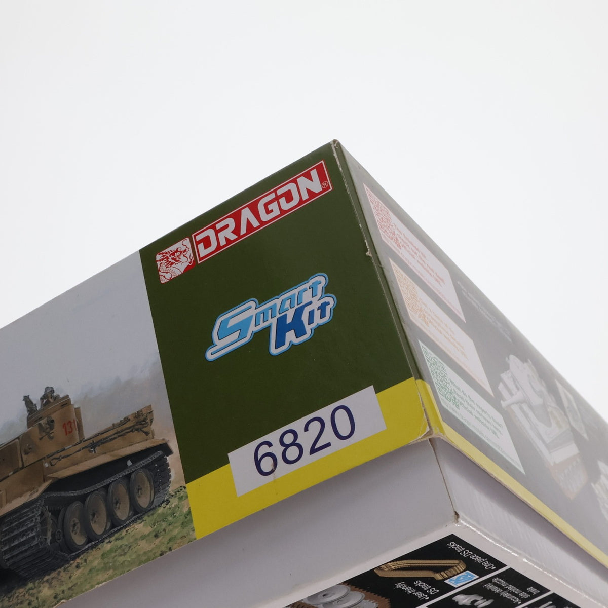 【中古即納】[PTM] '39-'45 SERIES 1/35 WW.II ドイツ軍 重戦車 ティーガーI 第504重戦車大隊 『131』 チュニジア プラモデル(DR6820) DRAGON(ドラゴン)(20150712)