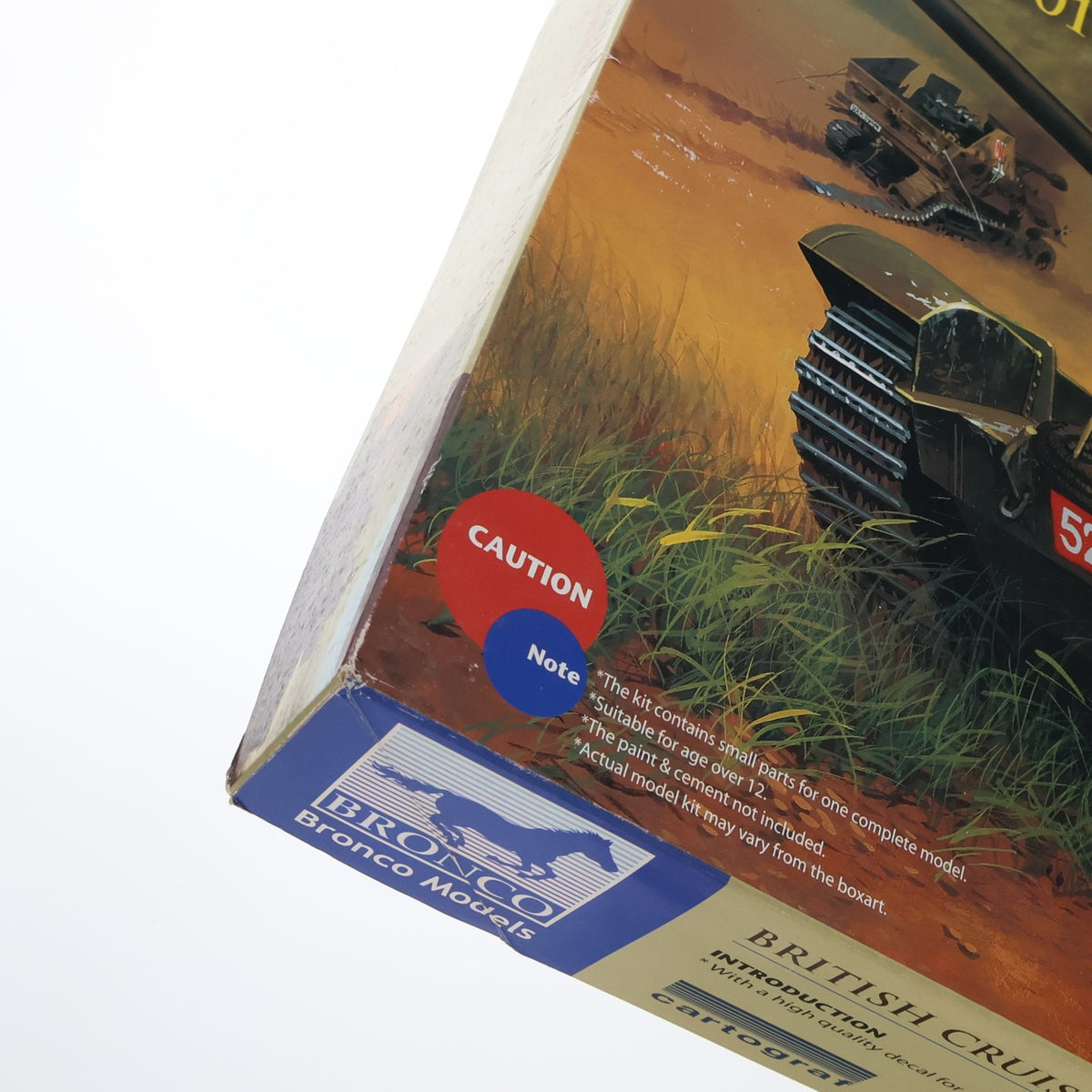 【中古即納】[PTM] 1/35 BRITISH CRUISER TANK A34 COMET(コメット) 4 in 1 プラモデル(CB-35010) Bronco Model(ブロンコモデル)(20060630)