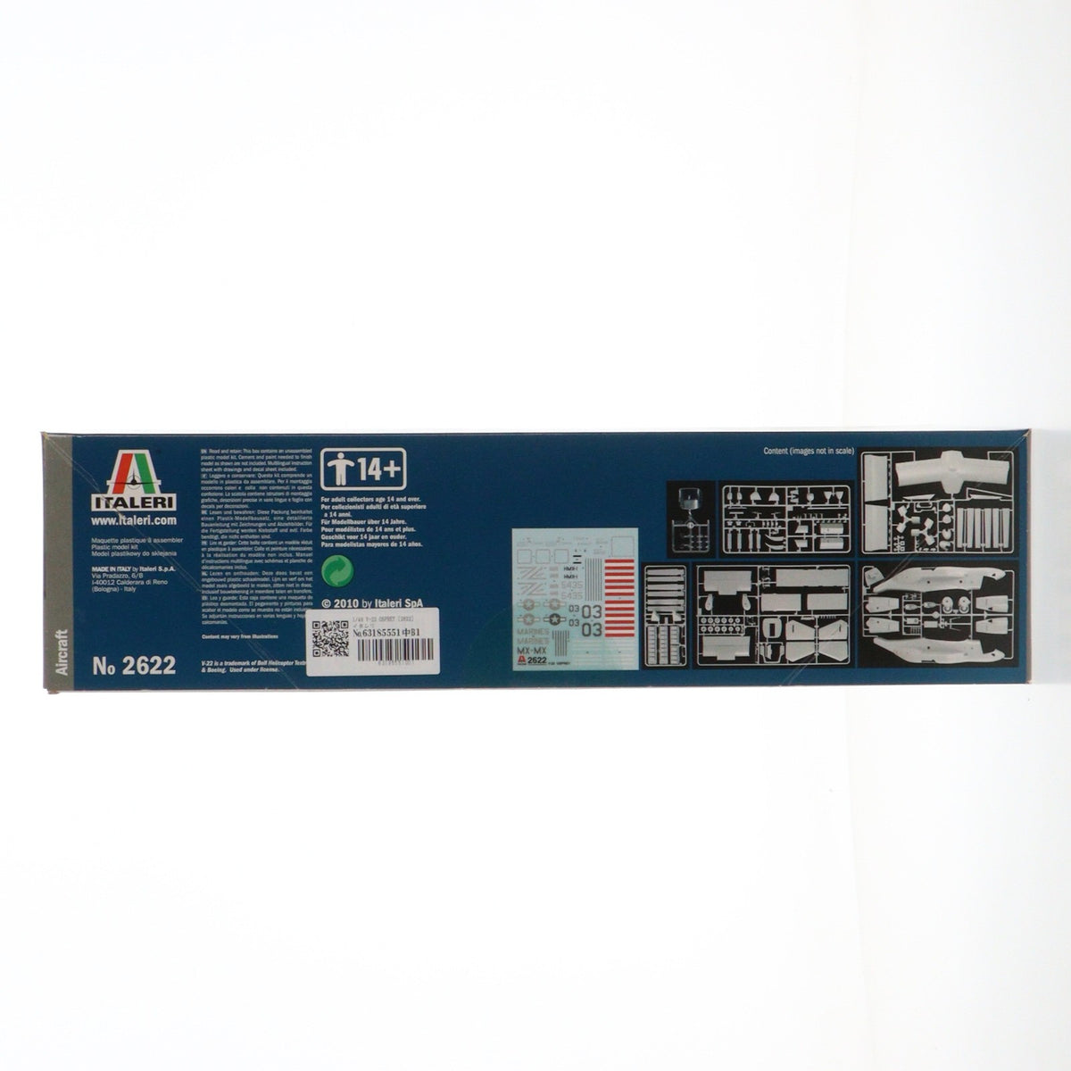 【中古即納】[PTM] 1/48 V-22 OSPREY(オスプレイ) プラモデル(2622) ITALERI(イタレリ)(20111203)
