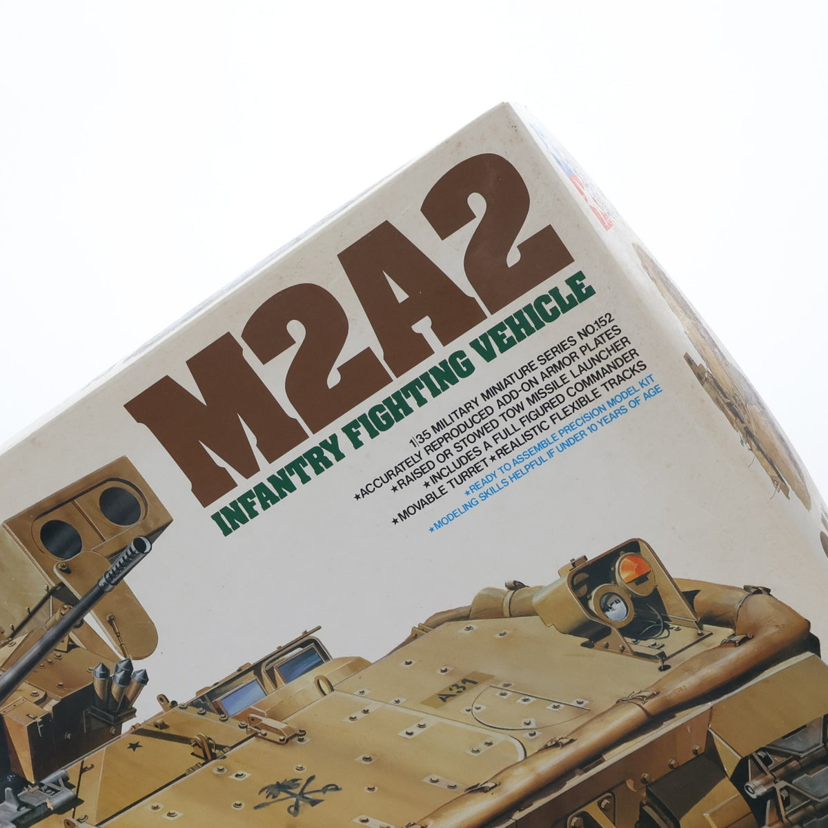 【中古即納】[PTM] ミリタリーミニチュアシリーズ No.152 1/35 アメリカ M2A2 スーパーブラッドレー歩兵戦闘車 プラモデル(35152) タミヤ(20030331)