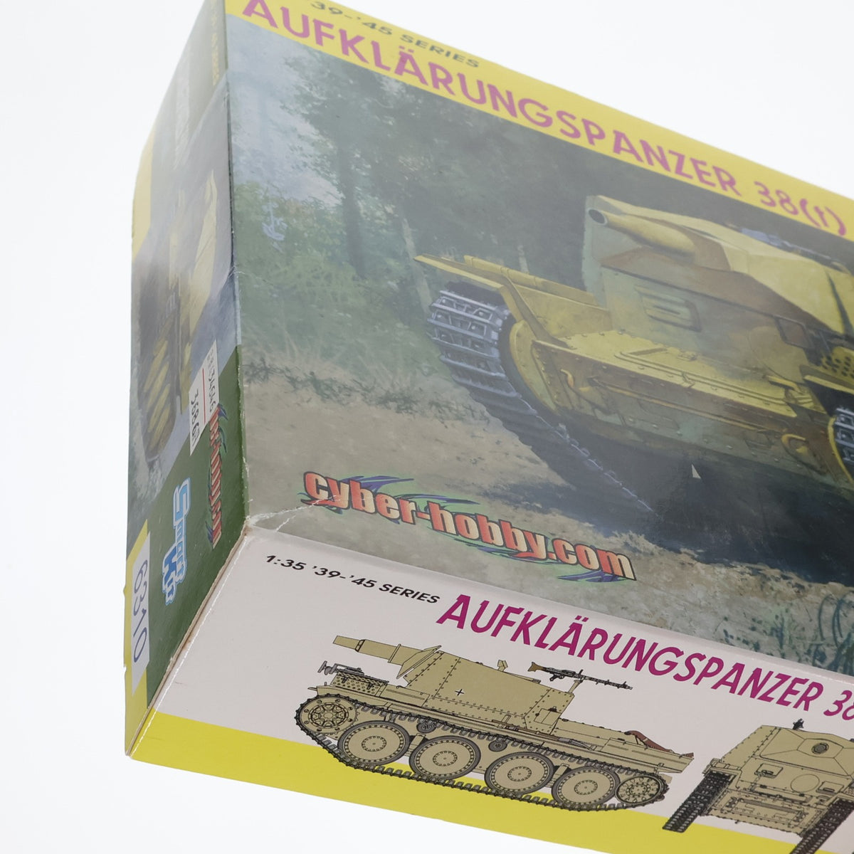 【中古即納】[PTM] '39-'45 SERIES 1/35 38(t) 偵察戦車 短砲身7.5cm砲搭載型(スマートキット) プラモデル(6310) サイバーホビー(20071031)
