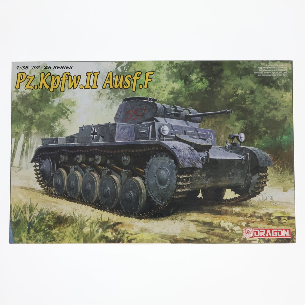 【中古即納】[PTM] '39-'45 SERIES 1/35 Pz.Kpfw.II Panzer II Ausf.F -WW.II ドイツ軍 II号戦車F型- プラモデル(CH6263) サイバーホビー(20071014)