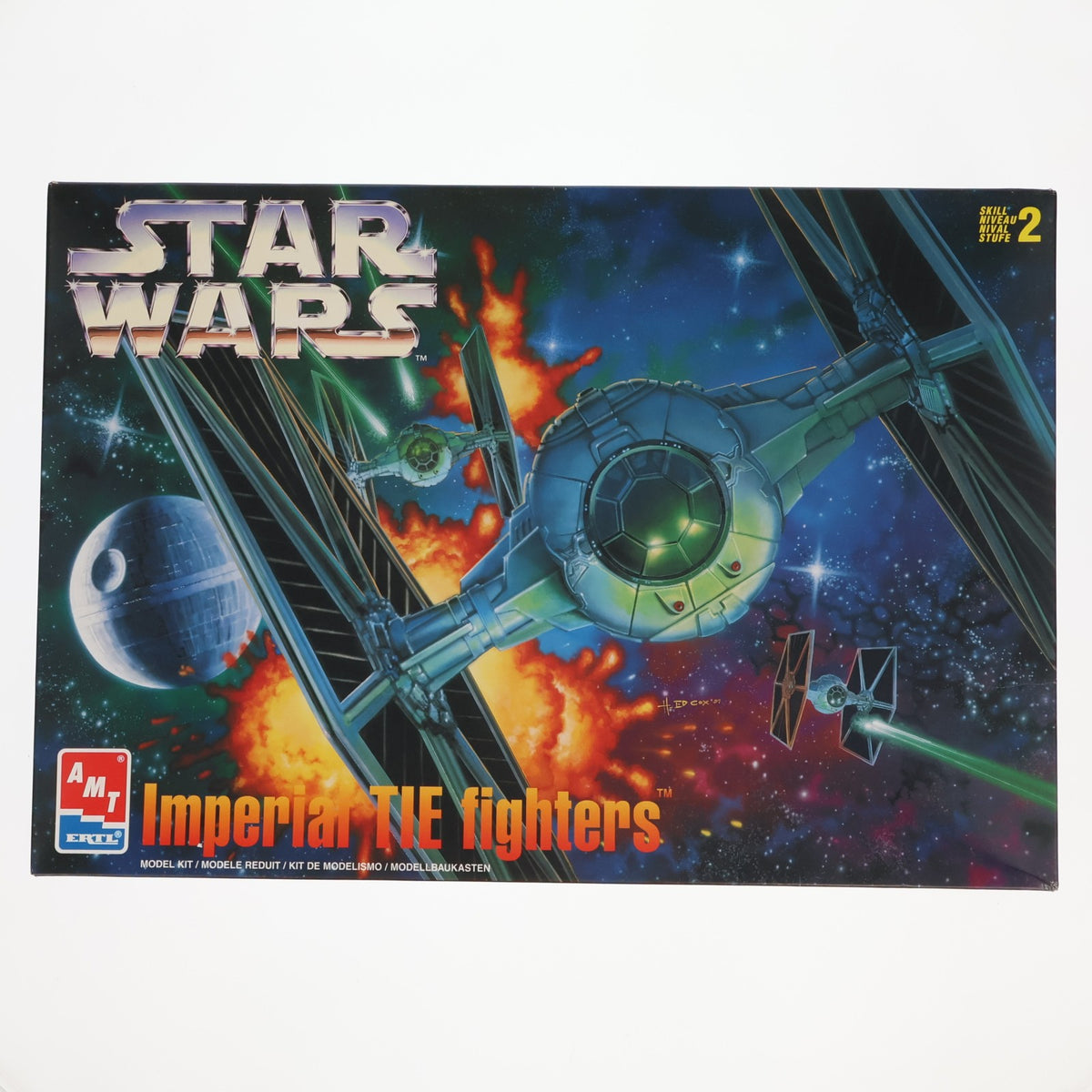 【中古即納】[PTM] インペリアル タイファイター STAR WARS(スター・ウォーズ) プラモデル(8438) AMT/ERTL(19991231)