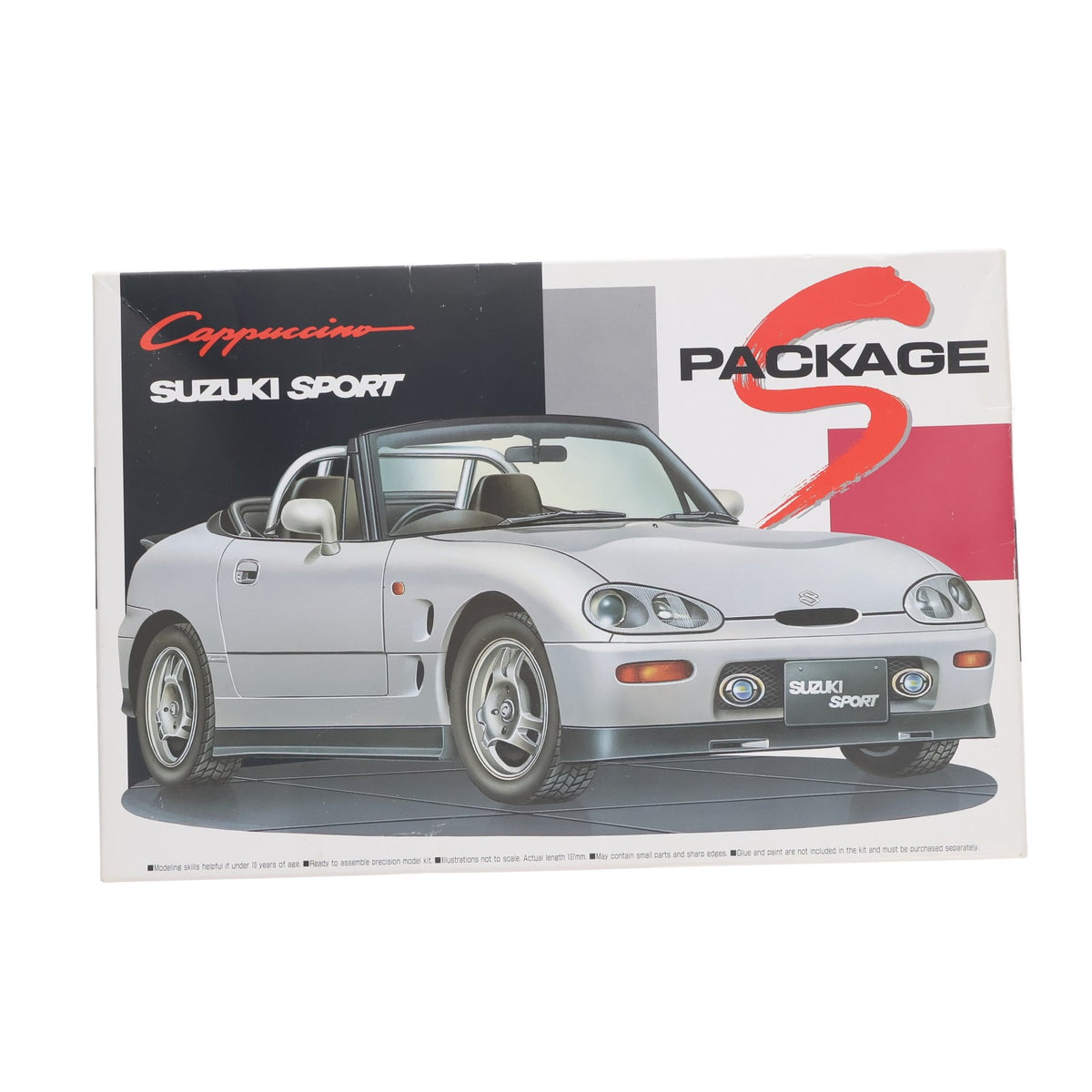 【中古即納】[PTM] Sパッケージシリーズ No.50 1/24 カプチーノ スズキスポーツ プラモデル(0004333) アオシマ(19940131)