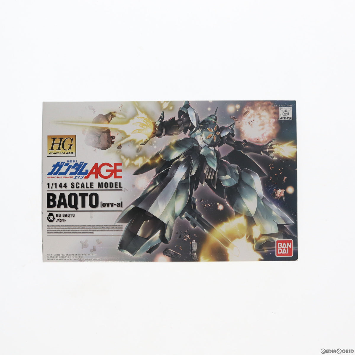 【中古即納】[PTM] HG 1/144 バクト 機動戦士ガンダムAGE-エイジ- プラモデル バンダイ(20111210)