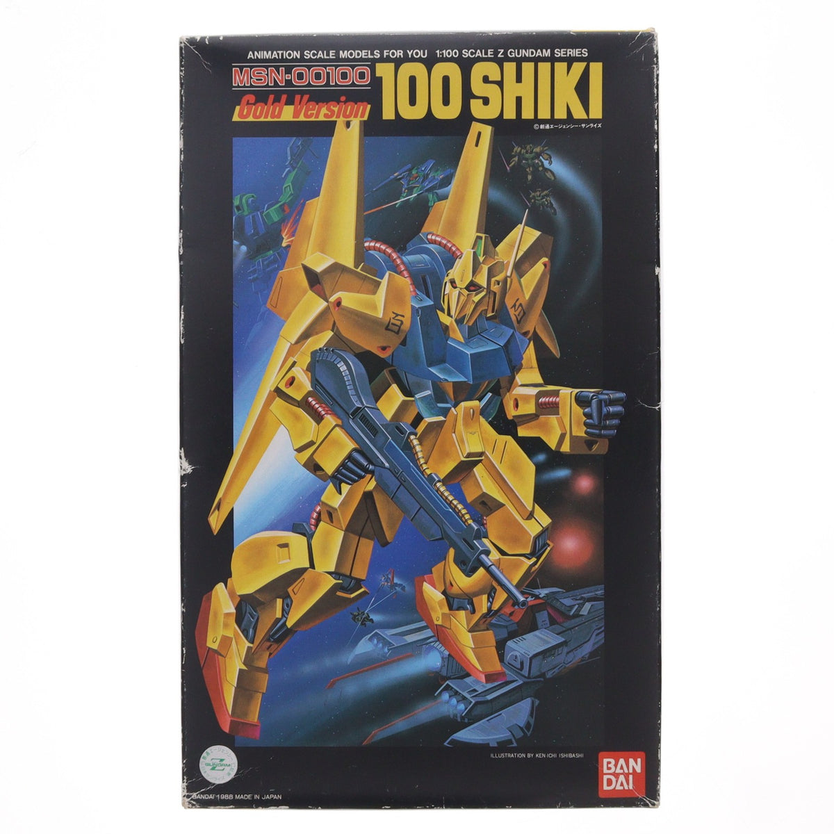 【中古即納】[PTM] 1/100 MSN-00100 百式 ゴールドバージョン 機動戦士Zガンダム プラモデル バンダイ(19991231)