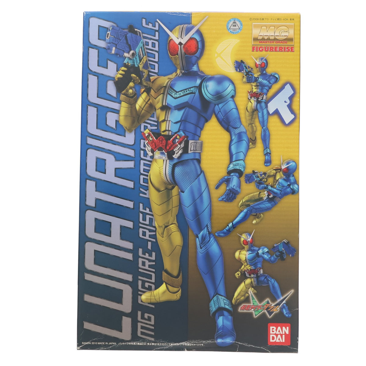 【中古即納】[PTM] MG FIGURERISE(フィギュアライズ) 1/8 仮面ライダーW(ダブル) ルナトリガー プラモデル バンダイ(20101006)