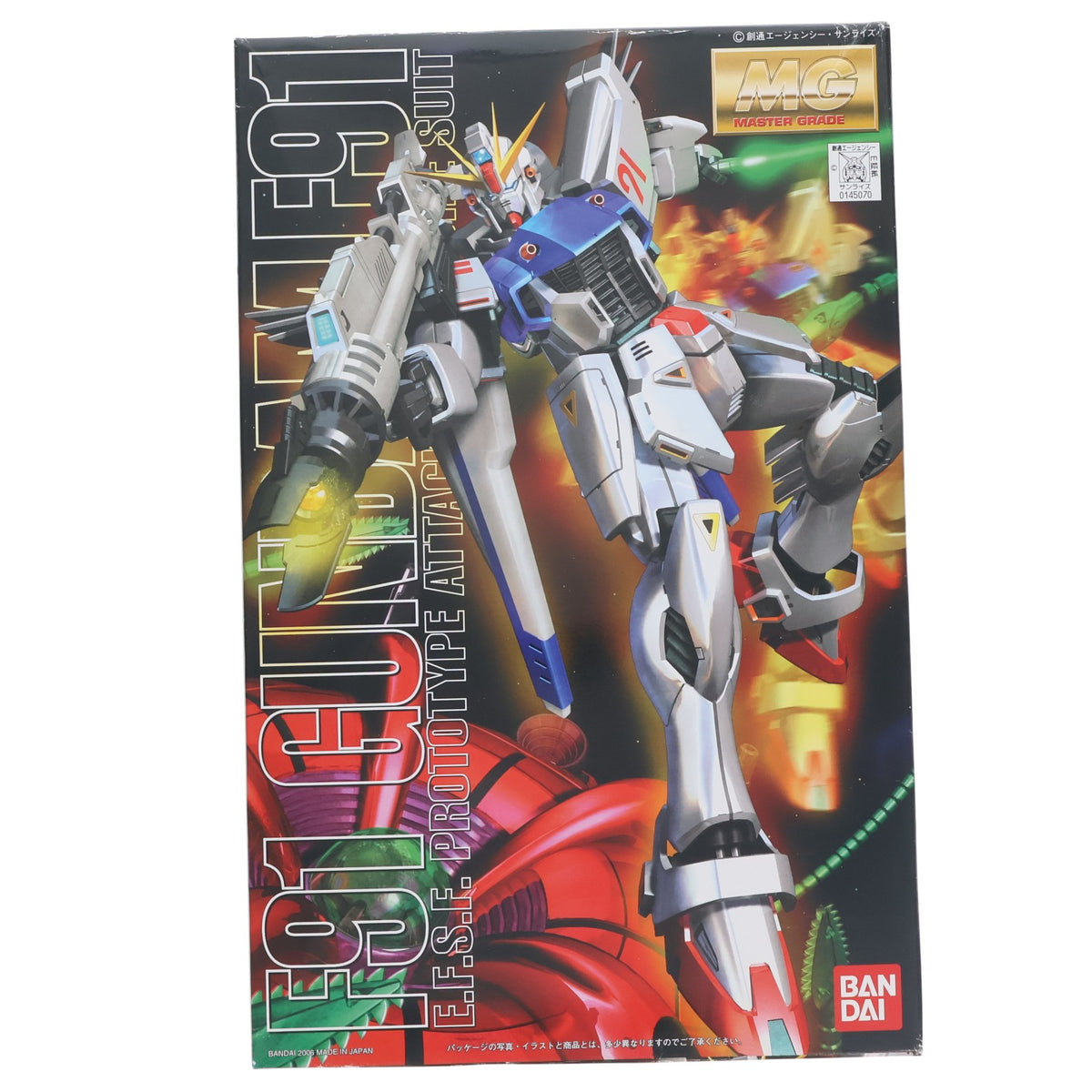 【中古即納】[PTM] MG 1/100 F91 ガンダムF91 機動戦士ガンダムF91 プラモデル(0145070) バンダイ(20131025)