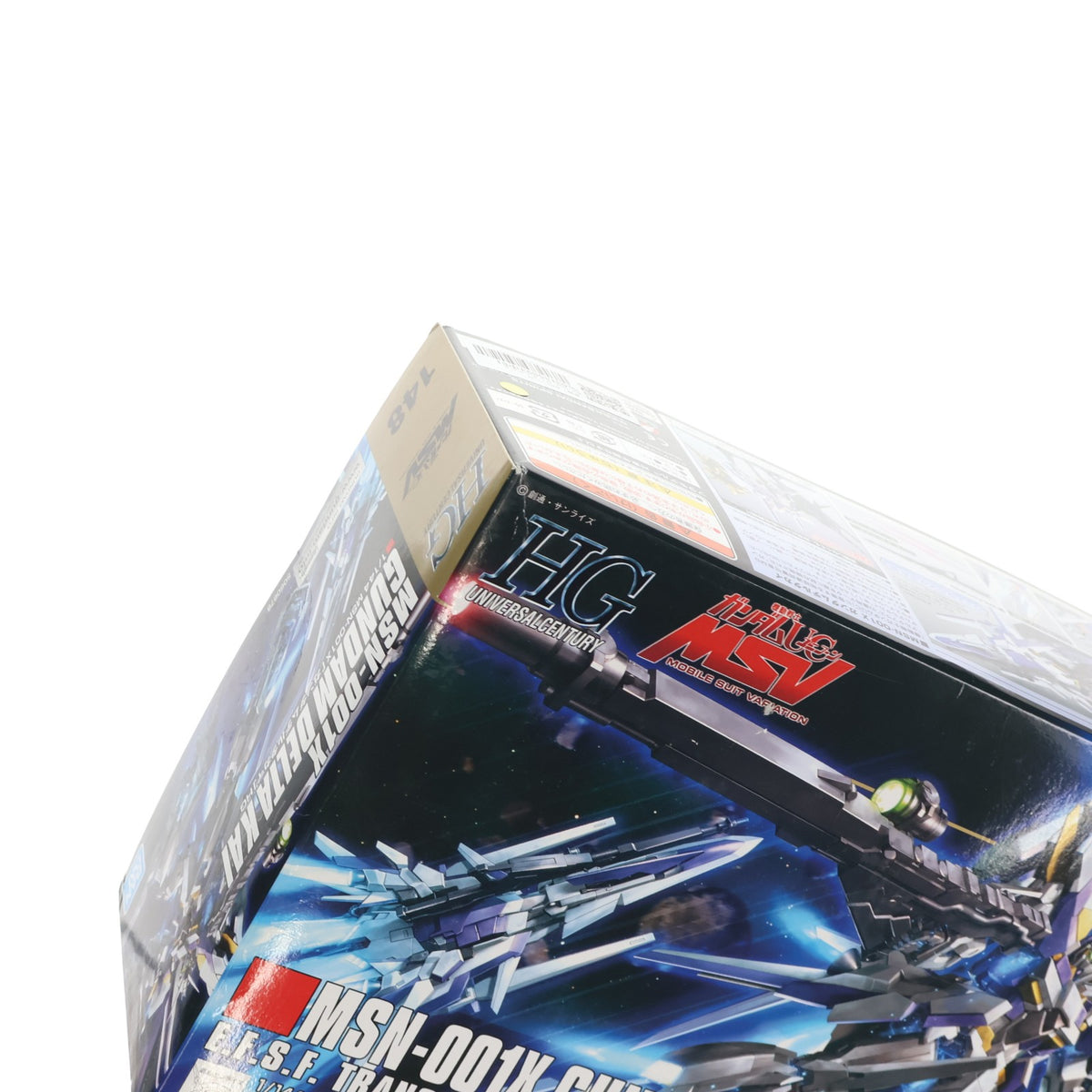 【中古即納】[PTM] (再販) HGUC 1/144 MSN-001X ガンダムデルタカイ 機動戦士ガンダムUC(ユニコーン) MSV プラモデル(5060678) バンダイスピリッツ(20240907)