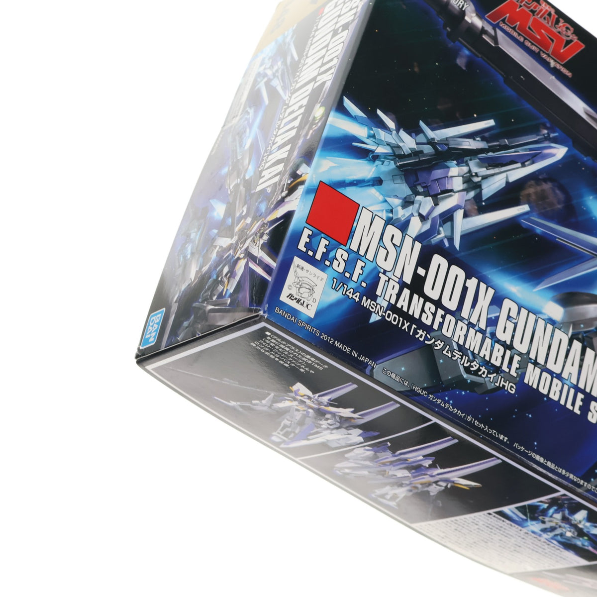 【中古即納】[PTM] (再販) HGUC 1/144 MSN-001X ガンダムデルタカイ 機動戦士ガンダムUC(ユニコーン) MSV プラモデル(5060678) バンダイスピリッツ(20240907)