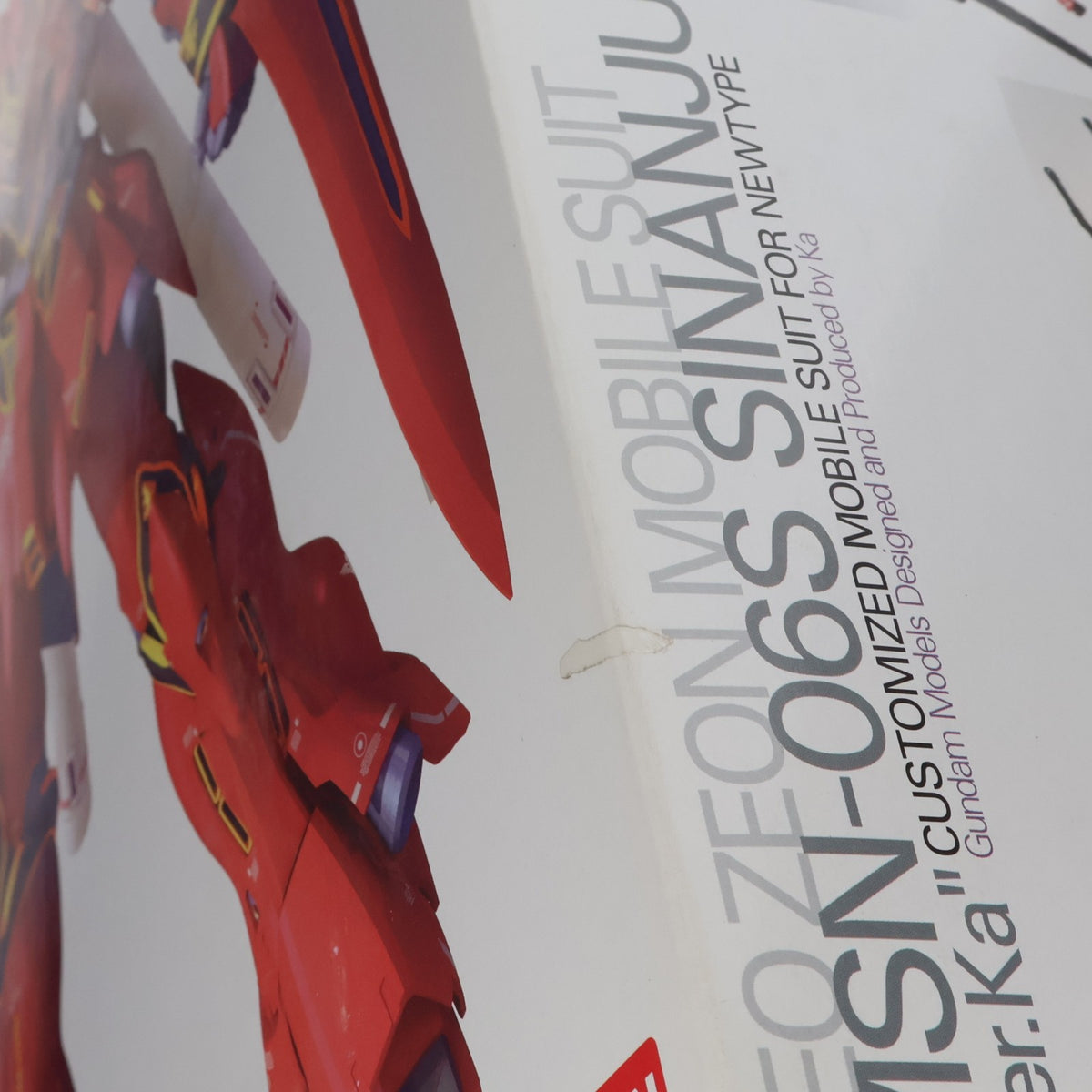 【中古即納】[PTM] MG 1/100 MSN-06S シナンジュ Ver.ka. 機動戦士ガンダムUC(ユニコーン) プラモデル(0156877) バンダイ(20081231)