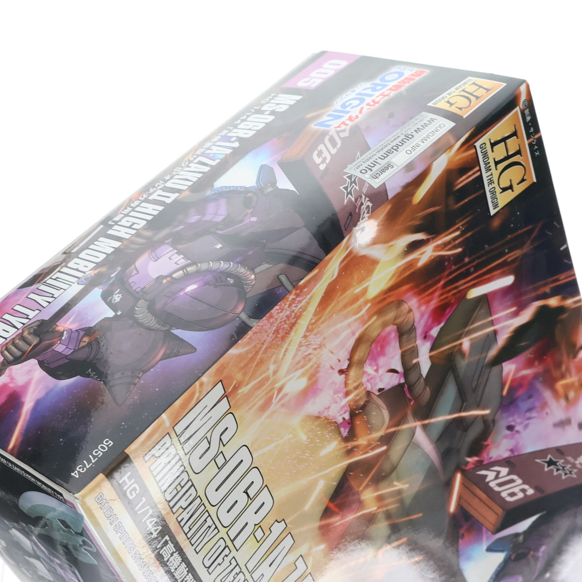 【中古即納】[PTM] HG 1/144 MS-06R-1A 高機動型ザクII オルテガ専用機 機動戦士ガンダム THE ORIGIN(ジオリジン) プラモデル バンダイスピリッツ(20210131)
