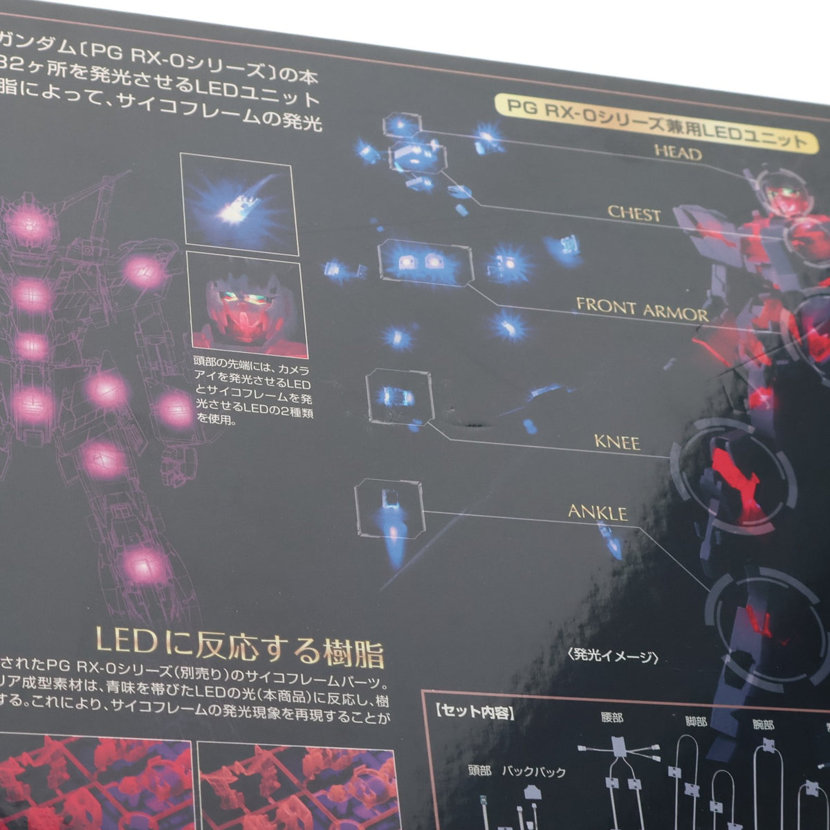【中古即納】[PTM] PG 1/60 RX-0 ユニコーンガンダム用 LEDユニット 機動戦士ガンダムUC(ユニコーン) プラモデル用アクセサリ(5063945) バンダイスピリッツ(20220831)