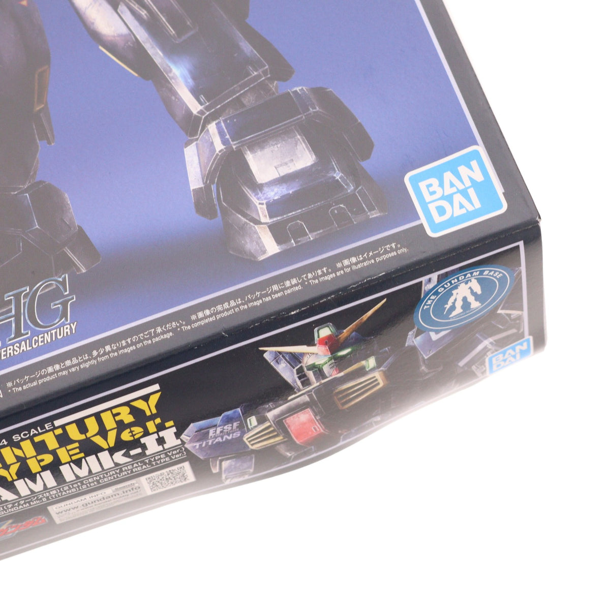 【中古即納】[PTM] ガンダムベース限定 HGUC 1/144 RX-178 ガンダムMk-II(ティターンズ仕様)(21st CENTURY REAL TYPE Ver.) 機動戦士Zガンダム プラモデル(5065412) バンダイスピリッツ(20231222)