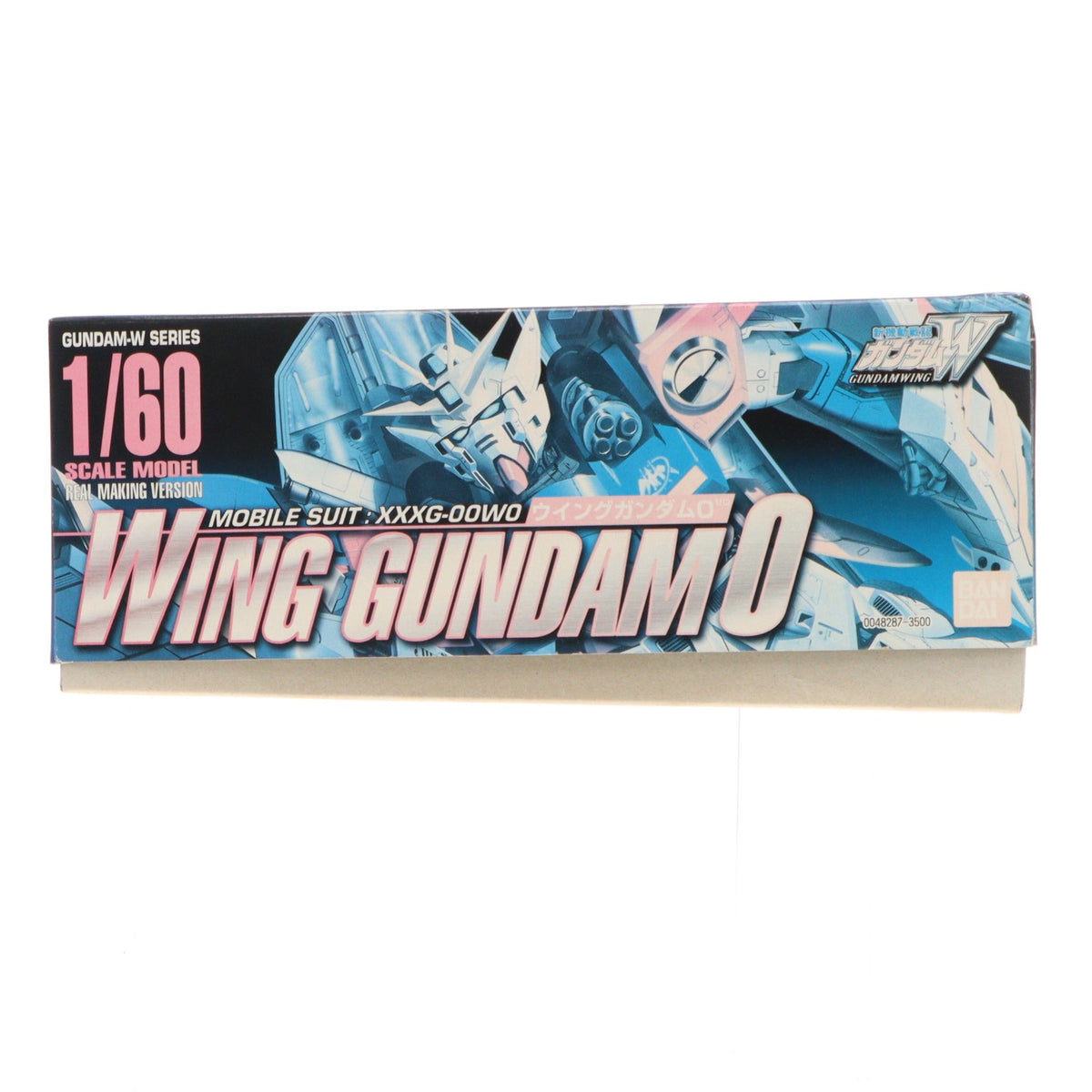 【中古即納】[PTM] 1/60 XXXG-00W0 ウイングガンダム0(ゼロ) 新機動戦記ガンダムW(ウィング) プラモデル(0048287) バンダイ(19951031)