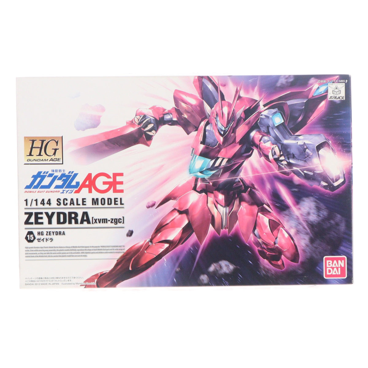 【中古即納】[PTM] HG 1/144 ゼイドラ 機動戦士ガンダムAGE(エイジ) プラモデル(0175300) バンダイ(20200430)