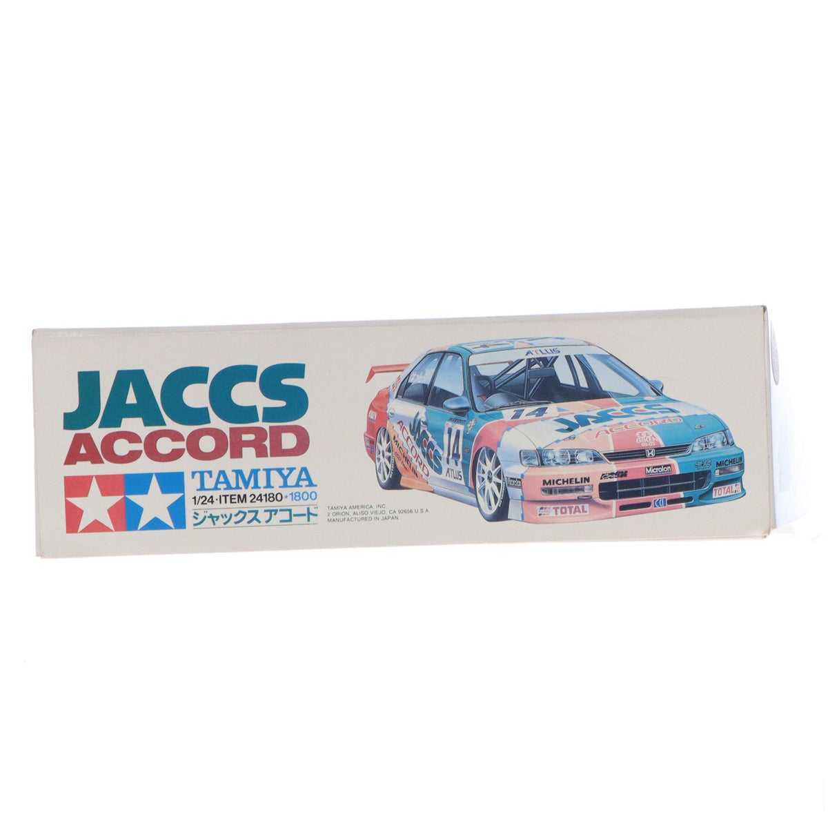 【中古即納】[PTM] スポーツカーシリーズ No.180 1/24 ジャックス アコード ディスプレイモデル プラモデル(24180) タミヤ(19991231)