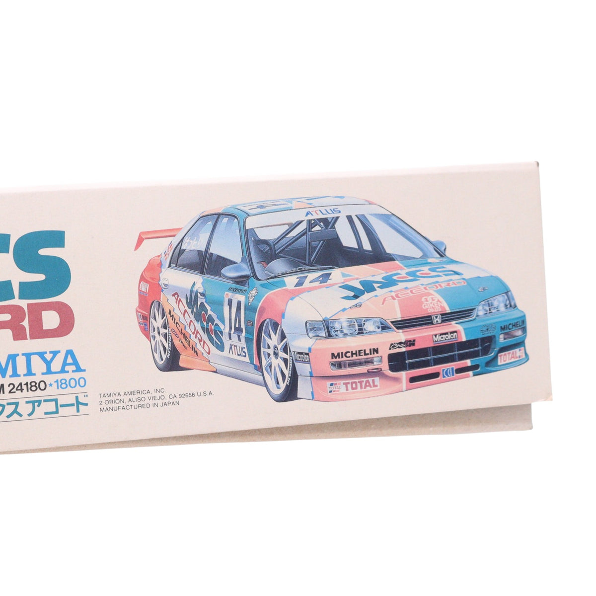 【中古即納】[PTM] スポーツカーシリーズ No.180 1/24 ジャックス アコード ディスプレイモデル プラモデル(24180) タミヤ(19991231)