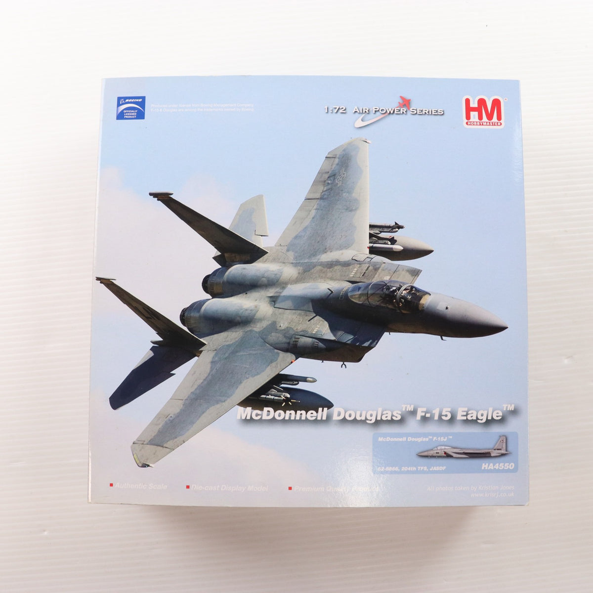 【中古即納】[MDL] 1/72 航空自衛隊 F-15J イーグル『第204飛行隊62-8866』 完成品 ミニカー(HA4550) ホビーマスター(20150128)