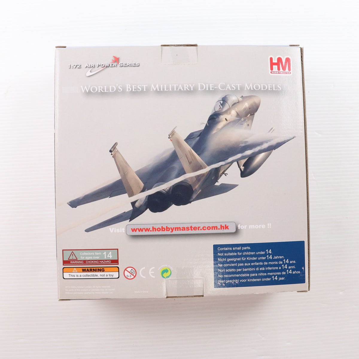 【中古即納】[MDL] 1/72 航空自衛隊 F-15J イーグル『第204飛行隊62-8866』 完成品 ミニカー(HA4550) ホビーマスター(20150128)