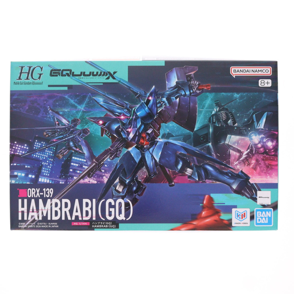 【中古即納】[PTM] HG 1/144 ハンブラビ(GQ) 機動戦士Gundam GQuuuuuuX(ガンダム ジークアクス) プラモデル(2836582) バンダイスピリッツ(20260626)