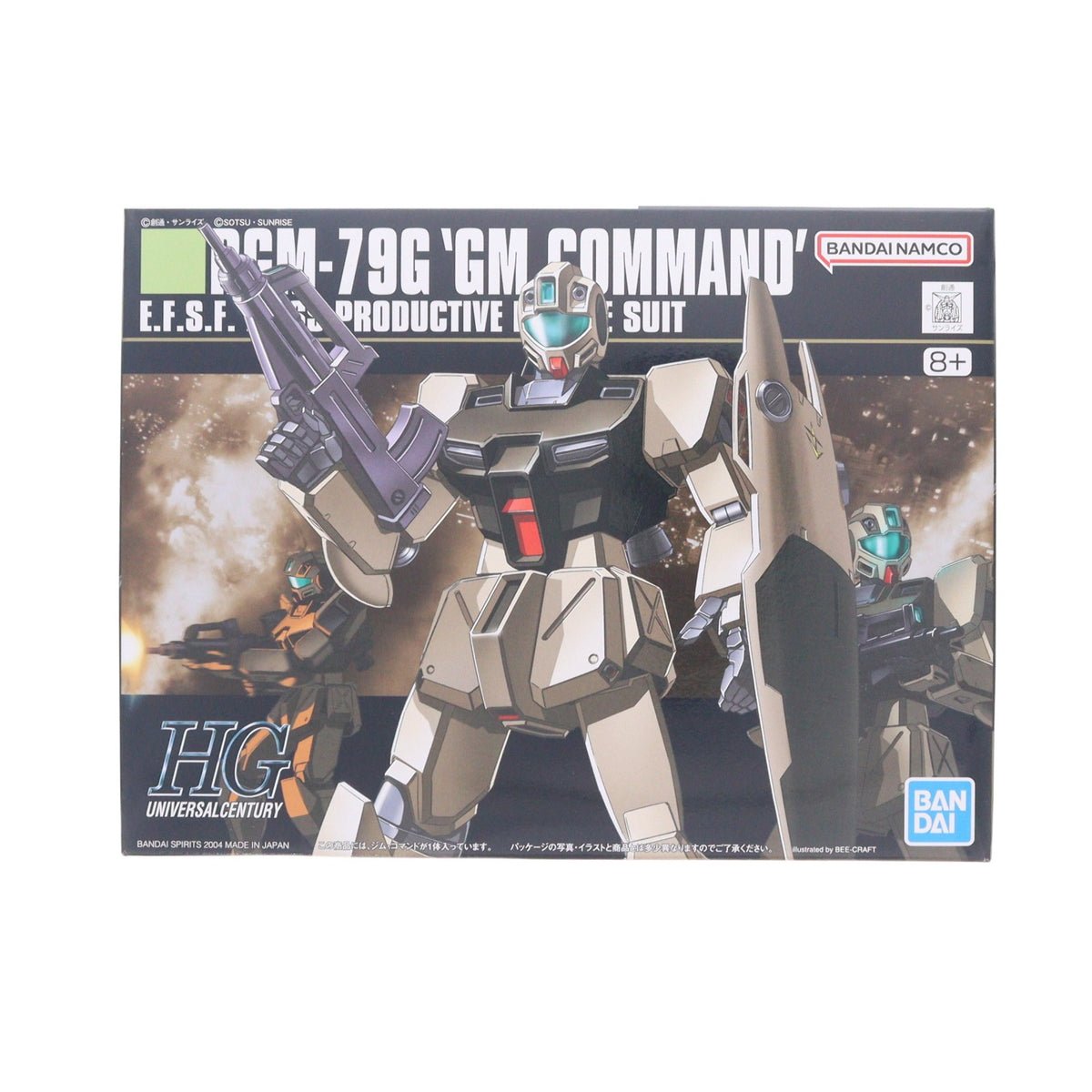 【中古即納】[PTM] (再販) HGUC 1/144 RGM-79G ジムコマンド 機動戦士ガンダム0080 ポケットの中の戦争 プラモデル バンダイスピリッツ(20250716)