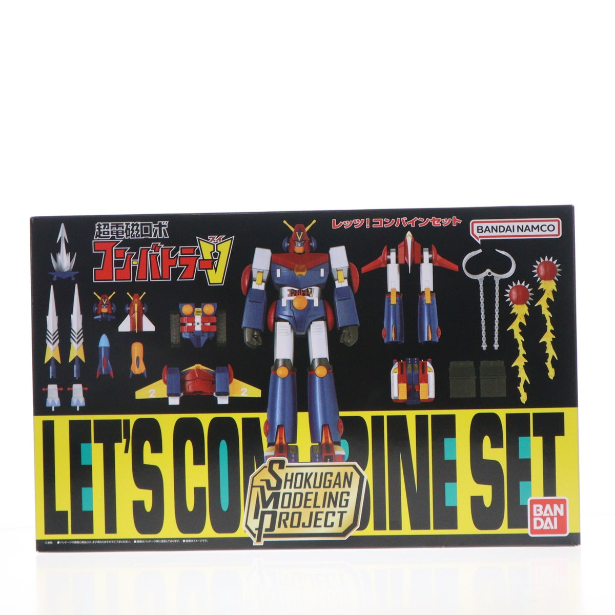 【中古即納】[PTM] (食玩) プレミアムバンダイ限定 SMP[SHOKUGAN MODELING PROJECT] 超電磁ロボ コン・バトラーV レッツ!コンバインセット プラモデル バンダイ(20240430)