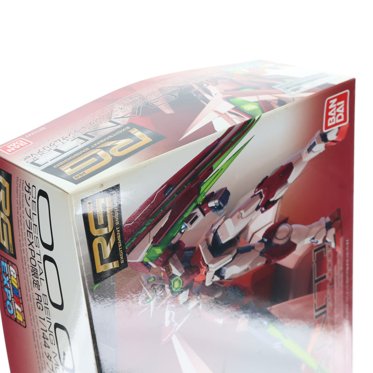 【中古即納】[PTM] ガンプラEXPO限定 RG 1/144 GNT-0000 ダブルオークアンタ トランザムクリアVer. 劇場版 機動戦士ガンダム00(ダブルオー) -A wakening of the Trailblazer- プラモデル(0211247) バンダイ(20160811)