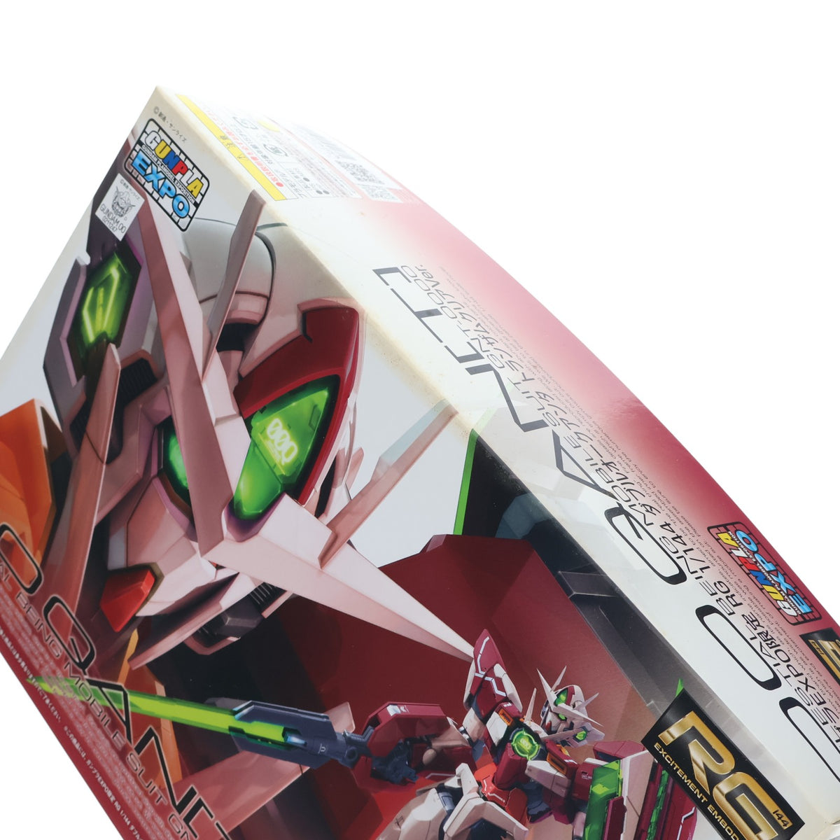 【中古即納】[PTM] ガンプラEXPO限定 RG 1/144 GNT-0000 ダブルオークアンタ トランザムクリアVer. 劇場版 機動戦士ガンダム00(ダブルオー) -A wakening of the Trailblazer- プラモデル(0211247) バンダイ(20160811)