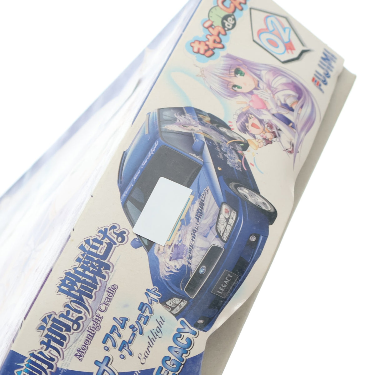 【中古即納】[PTM] きゃらdeCAR～るシリーズ No.02 1/24 スバル レガシー ツーリングワゴン フィーナ・ファム・アーシュライト 夜明け前より瑠璃色な-Moonlight Cradle- プラモデル(189437) フジミ模型(FUJIMI)(20090430)