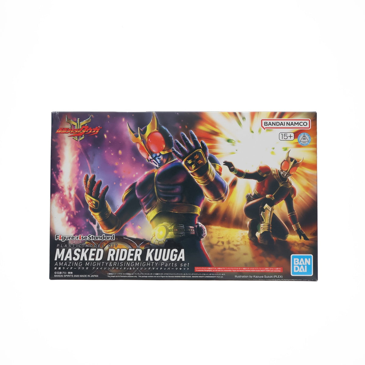 【中古即納】[PTM] プレミアムバンダイ限定 Figure-rise Standard(フィギュアライズ スタンダード) 仮面ライダークウガ アメイジングマイティ&ライジングマイティパーツセット プラモデル(5060540) バンダイスピリッツ(20200831)