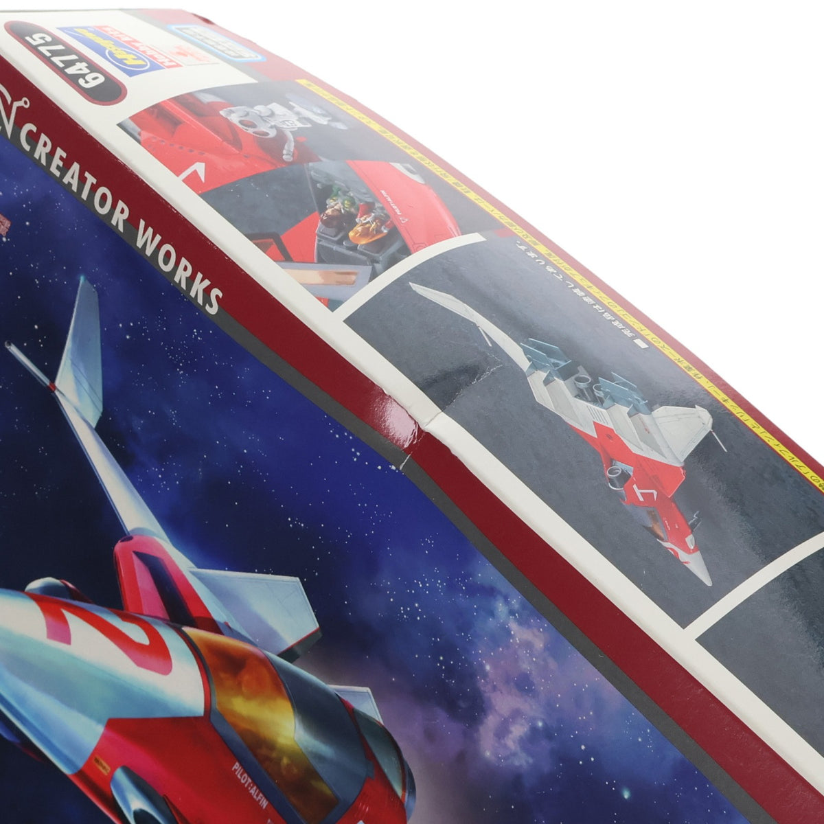 【中古即納】[PTM] クリエイターワークスシリーズ 1/72 ファイター2 w/アルフィン フィギュア クラッシャージョウ プラモデル(64775) ハセガワ(20190623)