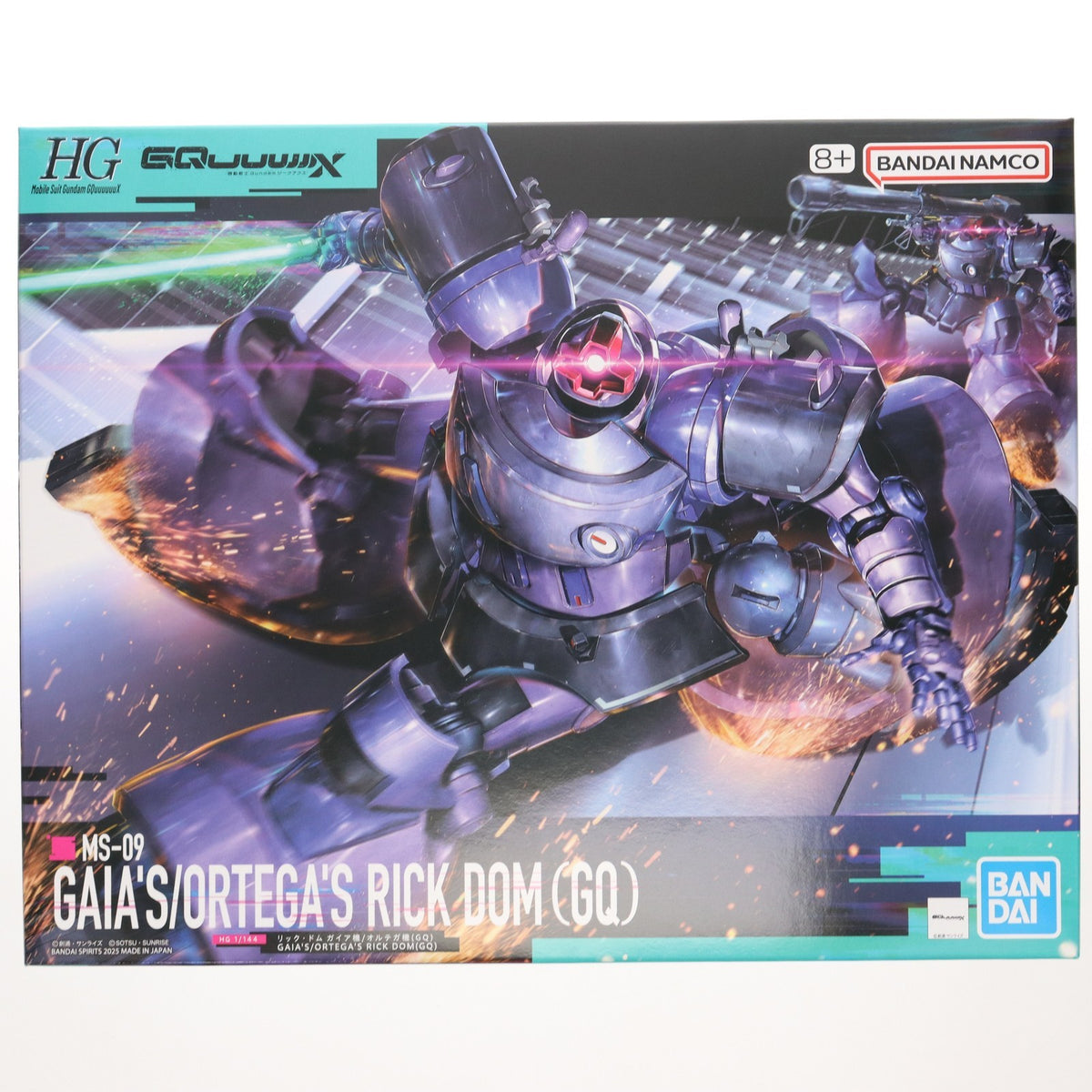 【中古即納】[PTM] (再販) HG 1/144 リック・ドム ガイア機/オルテガ機(GQ) 機動戦士Gundam GQuuuuuuX(ガンダム ジークアクス) プラモデル(5068868) バンダイスピリッツ(20260418)