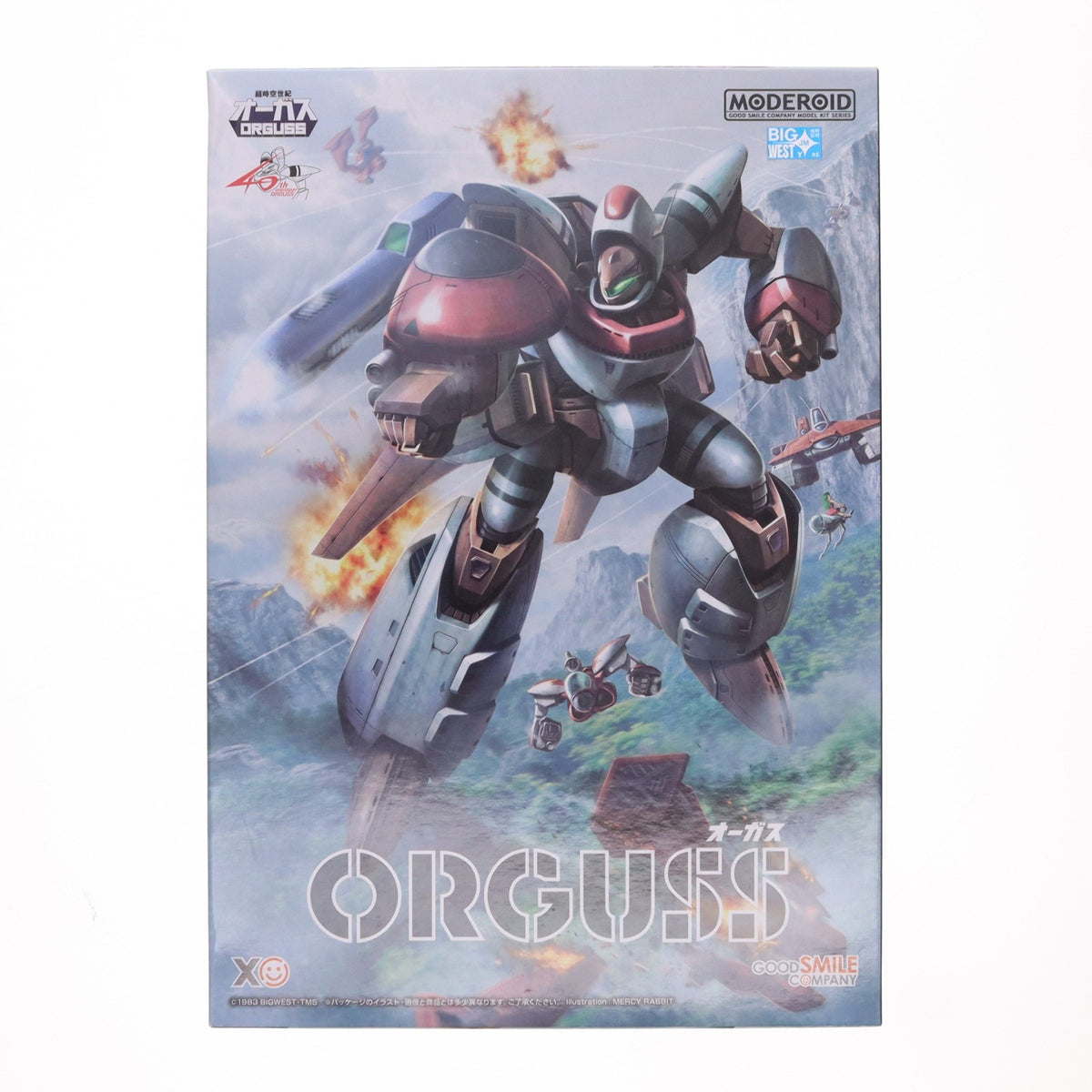 【中古即納】[PTM] MODEROID(モデロイド) オーガス 超時空世紀オーガス プラモデル グッドスマイルカンパニー(20240131)