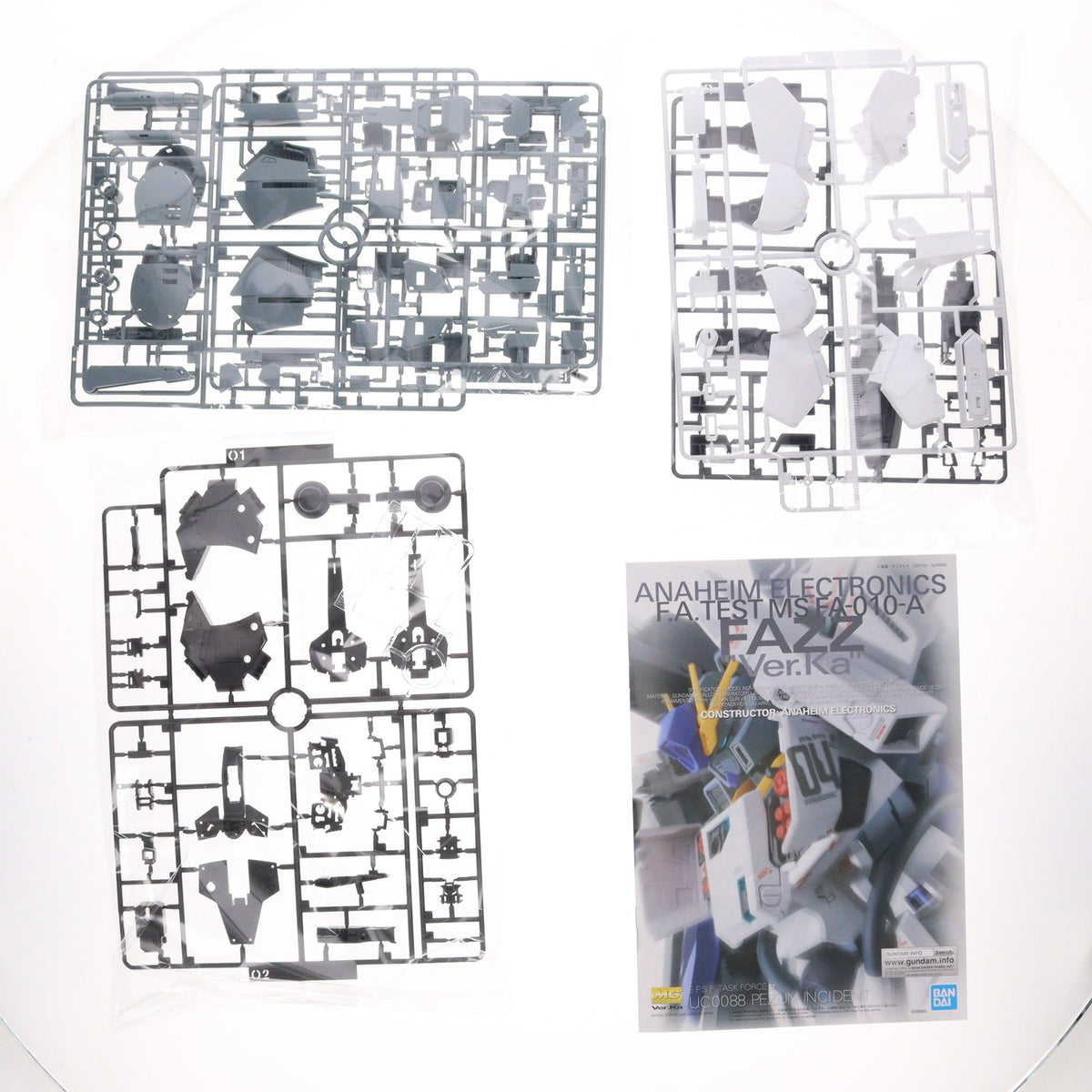 【中古即納】[PTM] (再販) MG 1/100 FAZZ(ファッツ) Ver.Ka ガンダム・センチネル プラモデル(5058880) バンダイスピリッツ(20260325)
