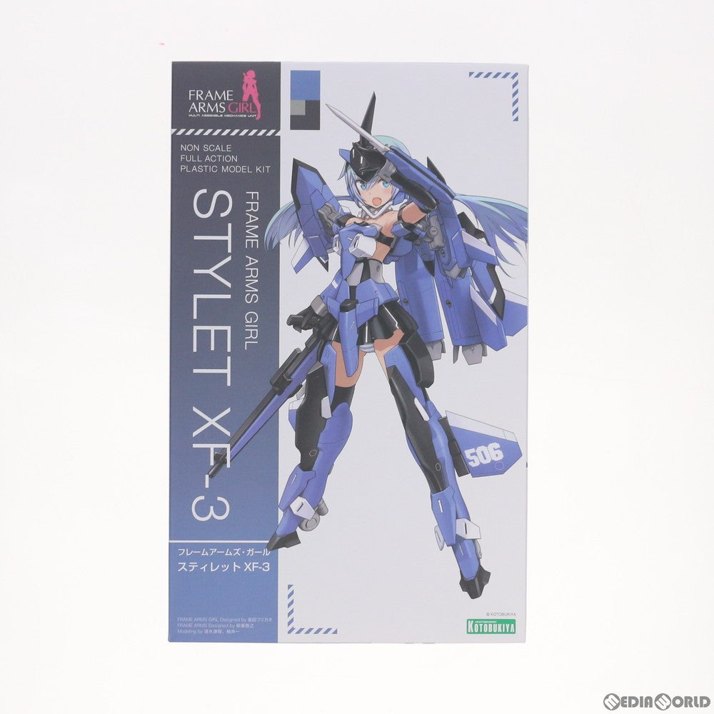 【中古即納】[PTM] フレームアームズ・ガール スティレット XF-3 プラモデル(FG060) コトブキヤ(20190830)