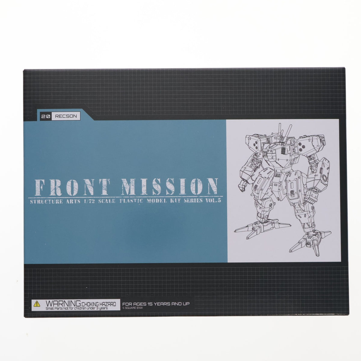 【中古即納】[PTM] 1/72 RECSON(レクソン) フロントミッション ストラクチャーアーツ プラスティック モデルキット シリーズ Vol.5 FRONT MISSION プラモデル スクウェア・エニックス(20231231)