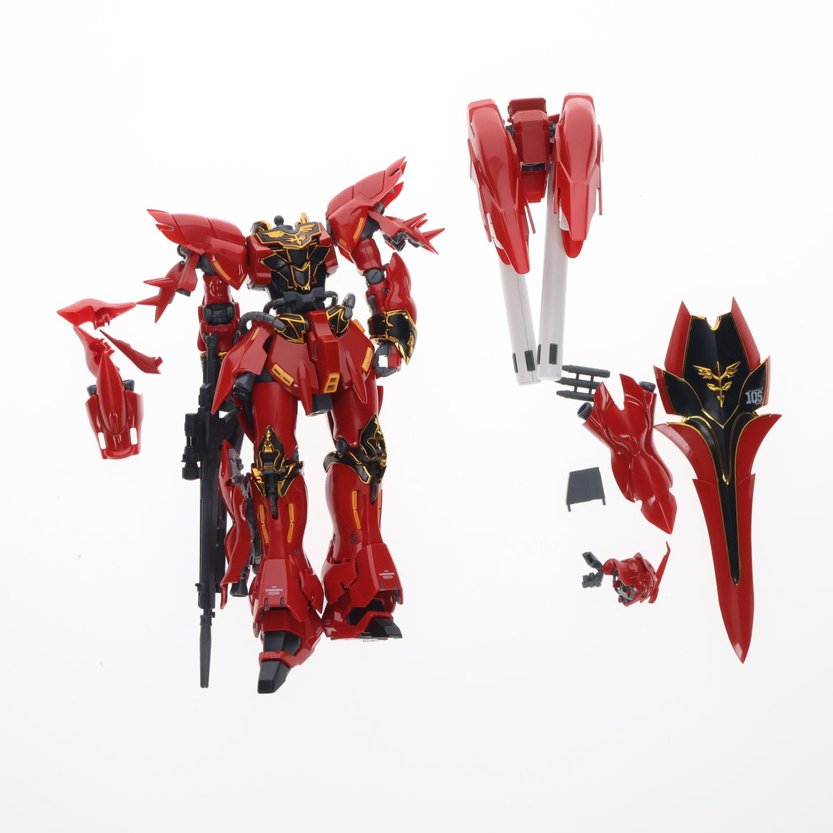 【中古即納】[PTM] RG 1/144 MSN-06S シナンジュ 機動戦士ガンダムUC(ユニコーン) プラモデル(0207590) バンダイ(20200714)