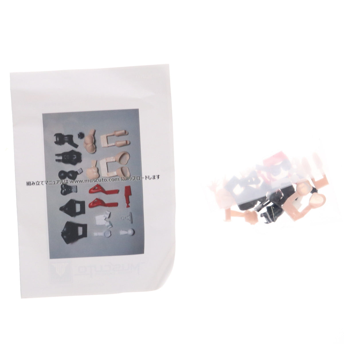【中古即納】[PTM] メガミデバイス 改造キットシリーズNo.34 MSG body Bunny Girl Black BNS(BNS用) カラーレジンキャストキット プラモデル用アクセサリ muscuto(ムスクト)(20230131)