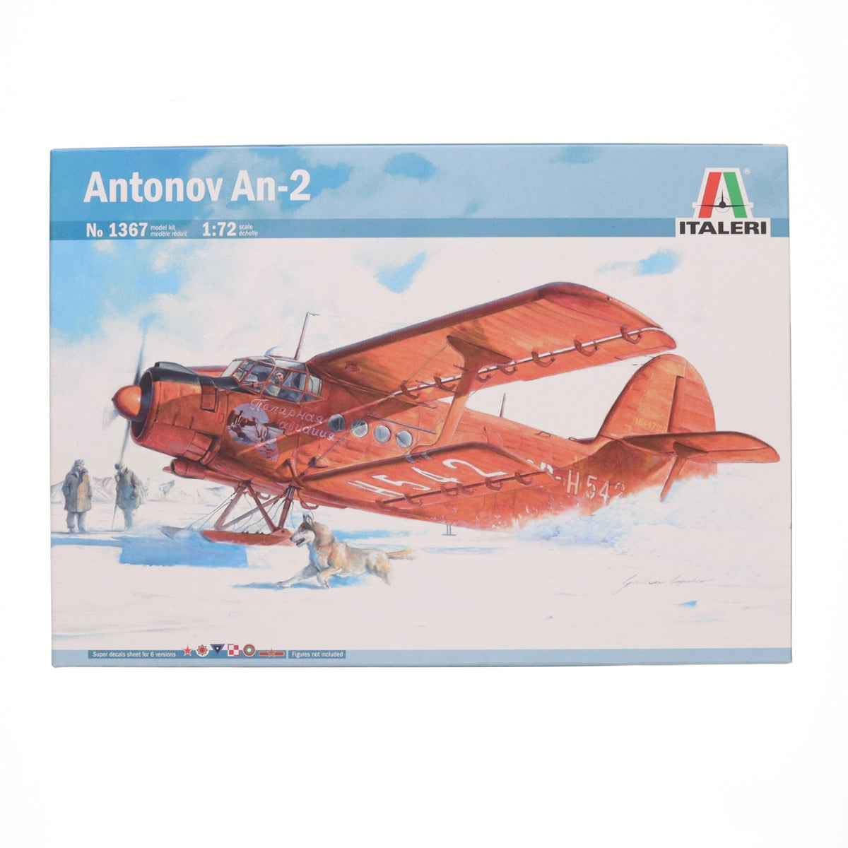 【中古即納】[PTM] 1/72 アントノフ An-2 プラモデル(1367) イタレリ(Italeri)(20151103)