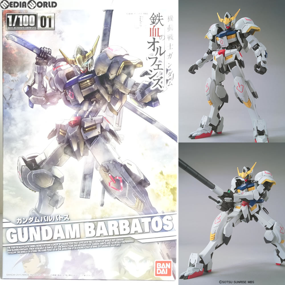 【中古即納】[PTM] 1/100 ASW-G-08 ガンダムバルバトス 機動戦士ガンダム 鉄血のオルフェンズ プラモデル(0201886) バンダイ(20170923)