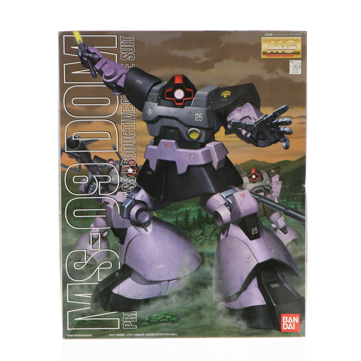 【中古即納】[PTM] MG 1/100 MS-09 ドム 機動戦士ガンダム プラモデル(0072576) バンダイ(20180127)