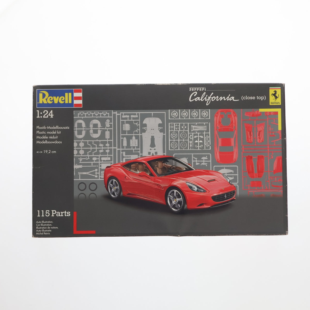 【中古即納】[PTM] 1/24 フェラーリ カリフォルニア クローズ プラモデル(07191) Revell(レベル)(20120525)